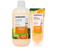 Babaria - Champu Reparador + Acondicionador Pelo Seco y Dañado Nutritive & Repair | Anti Frizz Pelo | Suavidad Y Brillo Natural | Vegano