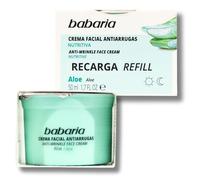 Babaria Crema Facial Antiarrugas Nutritiva Aloe Refill 50ml