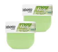Babaria - Crema corporal con Aloe Vera y Ácido Hialurónico Pack de 3 | Hidratación intensa y elasticidad | Calma y protege pieles sensibles | Fórmula vegana certificada AENOR | 400 ml