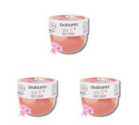 Babaria - Crema Corporal Hidratante Con Vitamina E | Crema Hidratante Para Pieles Normales Y Secas | Body Cream 400ml 100% Vegano | Crema Hidratante Corporal Aplicación Diaria (Paquete de 3)