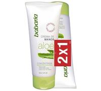 BABARIA Crema de Manos Aloe Vera - Pack de 2 unidades de 100 ml - Hidratante intensiva