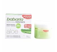 Babaria Crema De Belleza Aloe Vera Hidratante 24 H, 50 ml