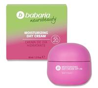 Babaria - Crema Facial Hidratante Efecto Glow SPF20 Neurobeauty | Mujer y Hombre 50ml | Antiedad, Antimanchas, Protección Solar UVA/UVB - Textura Ligera, Todo tipo de pieles