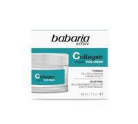 Babaria - Crema Facial Mujer Y Hombre Con Colágeno | Crema Antiarrugas Hombre Y Mujer De Uno Diario | Crema Reafirmante Cara Efecto Antiedad Y Antiflazidez | 50ml