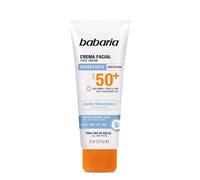 Babaria Crema facial solar Hialurónico SPF50+ | Precio, Comprar n/a 75 ml