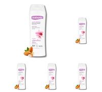 Babaria - Crema Hidratante Corporal con Aceite de Almendras | Body Milk | Crema Corporal Hidratante Pieles Secas | Crema Cuerpo 500ml | Crema Cuerpo Reafirmante 24h (Paquete de 5)