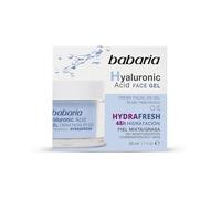 Babaria - Crema Hidratante Facial Hombre y Mujer | Antiarrugas Hombre y Mujer en Gel con Ácido Hialurónico 50 ml | Skincare Hombre | Hidratante Hombre | Con Acido Hialuronico 48h