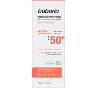 Babaria Crema Multiprotección Antiedad Antimanchas SPF+50 50ml
