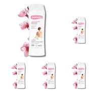 Babaria - Crema Reafirmante Corporal | Crema Hidratante Corporal Y Firmeza | Body Milk Para Pieles Sensibles | Aloe Vera Y Vitamina E | Rápida Absorción - 400 Ml (Paquete de 5)
