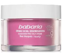 Babaria Crema Regeneradora 9 Efectos Vital Skin Stop Arrugas Rosa Mosqueta 50 ml
