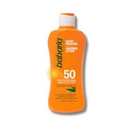 Babaria - Crema Solar 50 Cuerpo Aloe Vera 200 ml | Crema Solar Corporal 50 Alta Protección UVA/UVB e Infrarrojos | Proteccion Solar 50 | Protector Sol