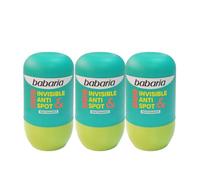 Babaria - Desodorante Mujer y Hombre Duo Invisible&AntiSpot Pack 3 | Sin alcohol | Protege de la Sudoración 24h | Evita Manchas en la Ropa | Vegano | 50 ml