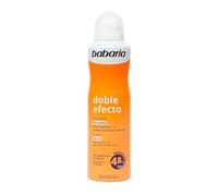 Babaria - Desodorante Mujer y Hombre en Spray Doble Efecto Pack de 3 | Sin alcohol | Protege de la Sudoración 24h|Antitranspirante |Retrasa el Crecimiento del Vello| Vegano| 200ml