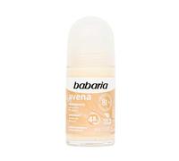 Babaria - Desodorante Mujer y Hombre Roll On Avena | Desodorante Para Niños Y Adultos | Desodorante para Pieles Sensibles | Protección 48h | 100% Vegano