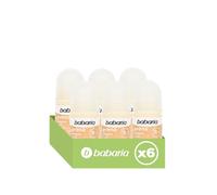 Babaria - Desodorante Mujer y Hombre Roll On Avena Pack de 3 | Antitranspirante | Sin Alcohol | Desodorante para Pieles Sensibles | Protección 48h | 100% Vegano