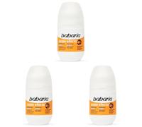 BABARIA DESODORANTE ROLL-ON DOBLE EFECTO 50 ML (Paquete de 3)