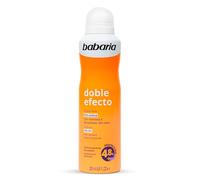 Babaria - Desodorante en spray doble efecto - 0% alcohol - Antitranspirante - 200ml