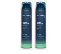 Babaria - Espuma Afeitear Hombre Pack de 2 | Piel Sensible Para Hombre | Protege de la irritación y Previene la Sequedad |Vegano| 300 ml
