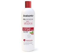 Babaria Gel de Ducha Piel Atópica Aloe, Blanco, 600 Mililitros