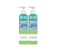 Babaria - Gel Limpiador Facial de Ácido Hialurónico 200 ml - Pack de 2 | Para Todo Tipo de Pieles | Gel Limpiador Facial Hombre y Mujer