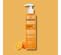 Babaria - Gel Limpiador Facial Vitamina C 200ml | Para Todo Tipo de Pieles | Limpiador Facial Hombre y Mujer para todo tipo