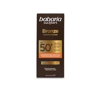 Babaria Glow BB ProtectorSolar SPF50+ con Color 40 ml - Crema Solar 50 Unifica el Tono de la Piel y Protege | Exosomas Aloe, Ácido Hialurónico y Vitamina C