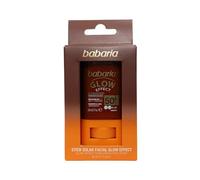 Babaria - Stick Solar Facial 50 Glow | Crema Solar En Stick Barra Cara 20ml | Proteccion Solar 50 para todo el año | Vegano