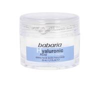 Babaria - Crema Antiarrugas Con Acido Hialuronico | Crema Hidratante Hombre Y Mujer Con Acido Hialuronico | Antiarrugas Mujer Ultra Hidratante Con Volumen Y Elasticidad 50ml