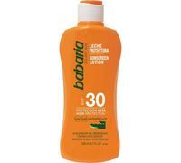 Babaria - Bronceador Cuerpo con Protector Solar SPF30 | Acelerador Bronceado | Apta Para Pieles Sensibles | Coral Friendly y Biodegradable | Resistente al Agua | Vegano | 200 ml
