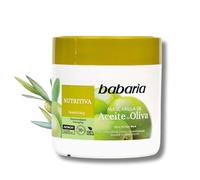 Babaria - Mascarilla Pelo De Aceite De Oliva | Mascarilla Hidratante Cabello 400ml | Mascarilla Reparadora Cabello De Hombre Y Mujer | Mascarilla Nutritiva Pelo