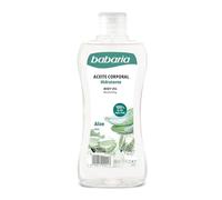 Babaria Natural - Aceite Corporal con Aloe, Transparente, Fresh, 400 Mililitros