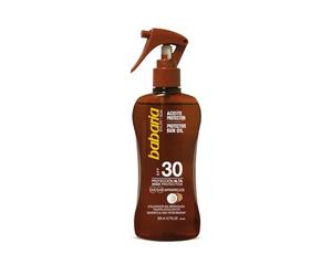 Babaria Pistola Aceite Protector Solar Coco SPF30-200 ml