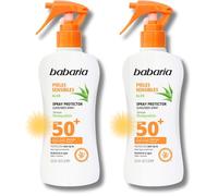 Babaria Pistola Proteor Solar Sensibles Spf50+, Blanco, 200 Mililitros (Paquete de 2)