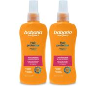 Babaria - Protector Solar Capilar Formato Viaje | Protector Para el Cabello | Protege el Pelo | Spray Invisible | Hidratación Profunda | Coral Friendly y Biodegradable | Vegano | 100 ml (Paquete de 2)