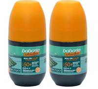 Babaria - Roll-On Corporal FP50+ Edición Limitada Adventure |Protector Solar contra rayos UVA/UVB e infrarojos | Resistente al Agua | Aplicación Fácil 50ml (Paquete de 2)