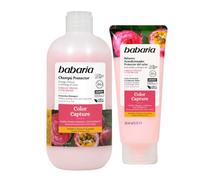 Babaria - Rutina Capilar Cabellos Teñidos O Con Mechas Champu + Acondicionador | Champú tinte | Protege y prolonga el color | Antioxidante con filtro UV