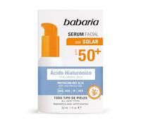 Babaria - Serum Acido Hialuronico | Protector Solar Facial 50 | Acido Hialuronico Serum Facial | Proteccion Solar 50