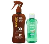 Babaria Sol. Aceite Protector Solar Coco Spray F30 200 ml + After Sun 100 ml