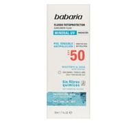 Babaria Solar Mineral Uv Fluido Facil Fotoprotector SPF50 50ml