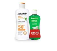 Babaria Solar Piel Sensible SPF50+ Estuche 2 Pcs