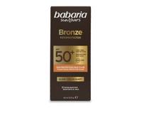 Babaria Glow BB ProtectorSolar SPF50+ con Color 40 ml - Crema Solar 50 Unifica el Tono de la Piel y Protege | Exosomas Aloe, Ácido Hialurónico y Vitamina C