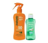 Pack Spray Protector SPF50 + Bálsamo After Sun Efecto Hielo 200 ml