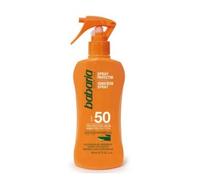 Babaria Spray Protector Solar Aloe Spf50, Blanco, 200 Mililitros