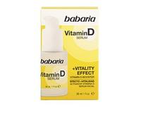 Babaria - Serum Facial Con Vitamina D | Serum Antiarrugas Piel Radiante Y Revitalizada | Antiarrugas Mujer Y Hombre Con Vitamina E Y Probióticos | Cuidado Facial Mujer Uso Diario 30ml