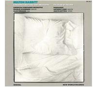 Babbitt: Concerto For Piano And Orchestra/The Head Of The Bed