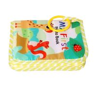 Babby - Álbum de fotos - Libro de recuerdos de tela con espejo, revelación de género, recuerdo de memoria de tela, recuerdo de cumpleaños para padres, niños y recuerdos familiares