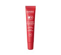 Babe Bálsamo Color Labios y Mejillas SPF 50 Rojo 20ml