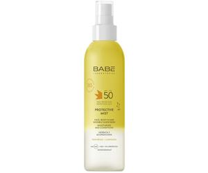 Babé Bruma protectora SPF50 Protección solar para cara, cuerpo y cabello 150mL SPF50