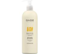 LABORATORIOS BABÉ - Bálsamo en Aceite 500 ml | Crema Corporal Hidratante y Nutritiva para Piel Seca y Atópica | Con Prebióticos, Probióticos y Omega | Alivio del Picor y Reparación | Crema Corporal