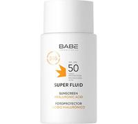 LABORATORIOS BABÉ - Super Fluid Fotoprotector Solar Facial SPF 50 | Sunscreen | Resistente Al Agua | Protección Solar Facial para Todo tipo de piel | Fotoenvejecimiento | Contra Daño Solar | 50ml